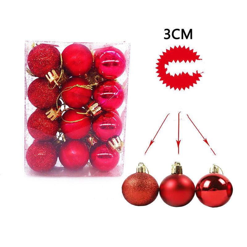 3cm Festive Christmas Ball - Premium 0 from chiquetrends.com - Just $11! Shop now at chiquetrends.com