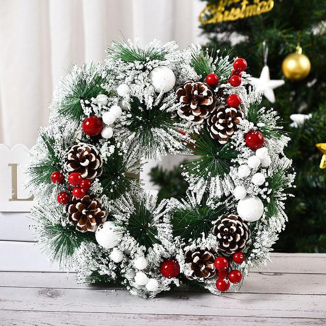 Christmas Decorations Garland - Premium 0 from chiquetrends.com - Just $15! Shop now at chiquetrends.com