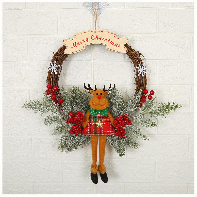 Christmas Decorations Garland - Premium 0 from chiquetrends.com - Just $15! Shop now at chiquetrends.com