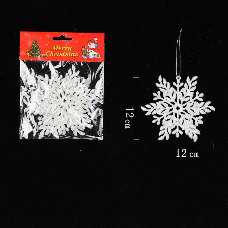 Plastic White Snowflake String - Premium 0 from chiquetrends.com - Just $10! Shop now at chiquetrends.com