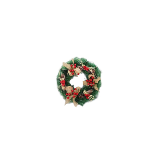 12 Inch Christmas Wreath For - Premium 5 from chiquetrends.com - Just $114! Shop now at chiquetrends.com