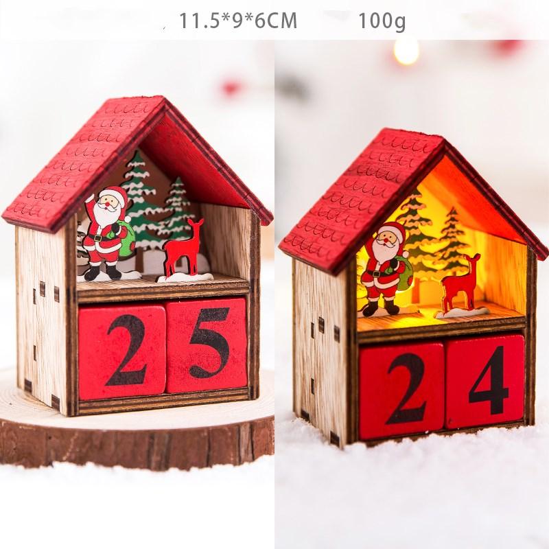 Christmas gift calendar scene - Premium 0 from chiquetrends.com - Just $14! Shop now at chiquetrends.com