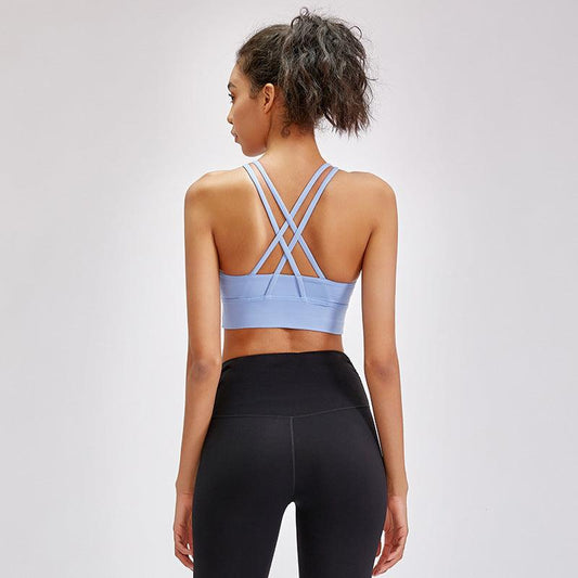 Yoga wear sports running bra - Premium 0 from chiquetrends.com - Just $97! Shop now at chiquetrends.com