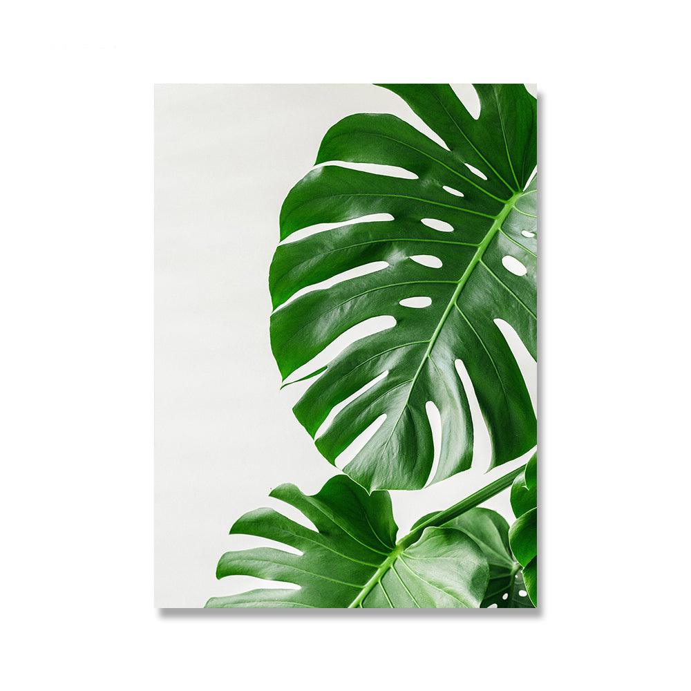 Home Decor Green Plant Canvas - Premium 0 from chiquetrends.com - Just $11! Shop now at chiquetrends.com