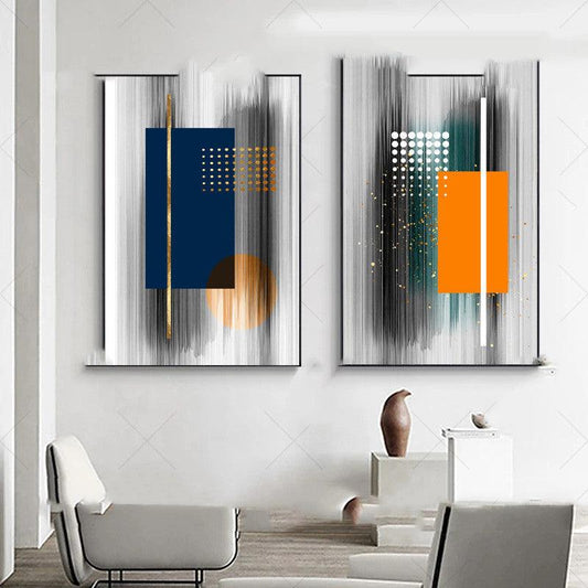 Modern Abstract Art Canvas - Premium 0 from chiquetrends.com - Just $11! Shop now at chiquetrends.com