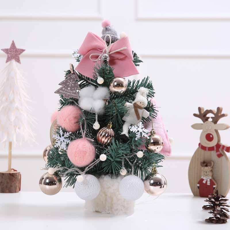 Desktop Mini Christmas Tree - Premium 0 from chiquetrends.com - Just $28! Shop now at chiquetrends.com