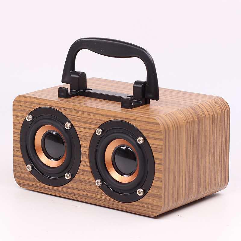 Wooden Wireless Bluetooth - Premium 0 from chiquetrends.com - Just $41! Shop now at chiquetrends.com