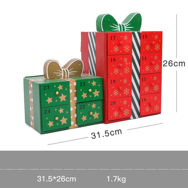 Christmas decoration wooden - Premium 0 from chiquetrends.com - Just $37! Shop now at chiquetrends.com