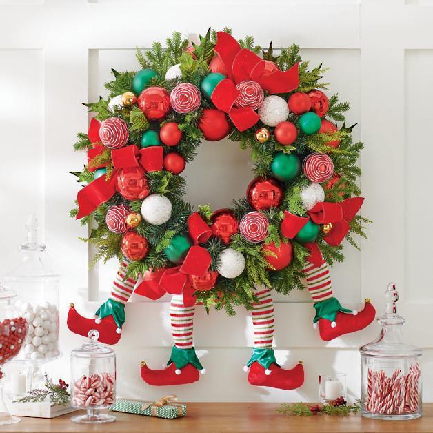 Christmas Decorations Wreaths - Premium 0 from chiquetrends.com - Just $37! Shop now at chiquetrends.com