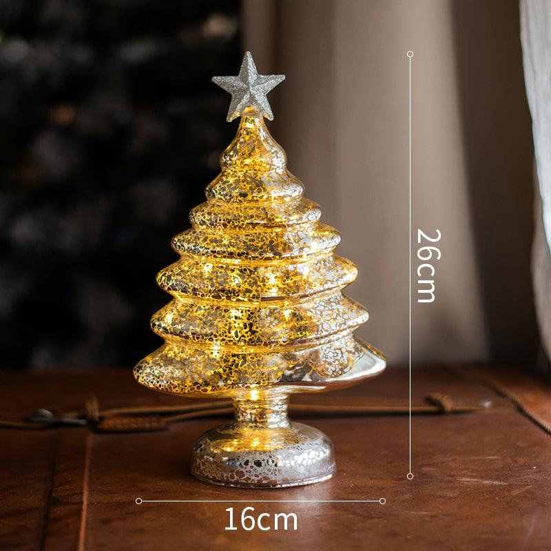 Glass Christmas Tree - Premium 0 from chiquetrends.com - Just $33! Shop now at chiquetrends.com