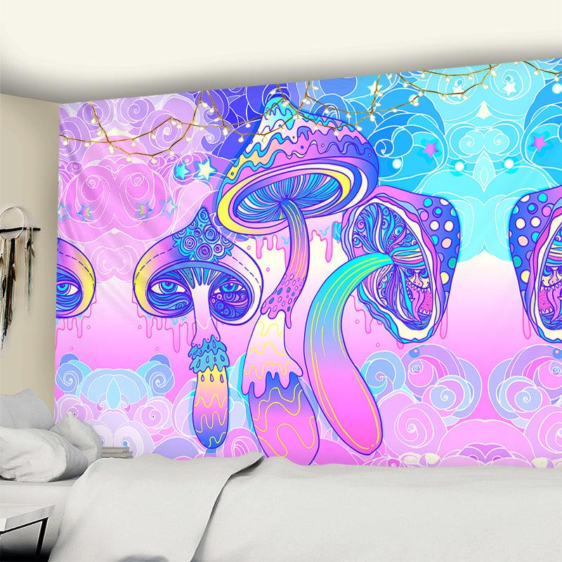 Dream Mushroom Psychedelic Rug - Premium 0 from chiquetrends.com - Just $15! Shop now at chiquetrends.com