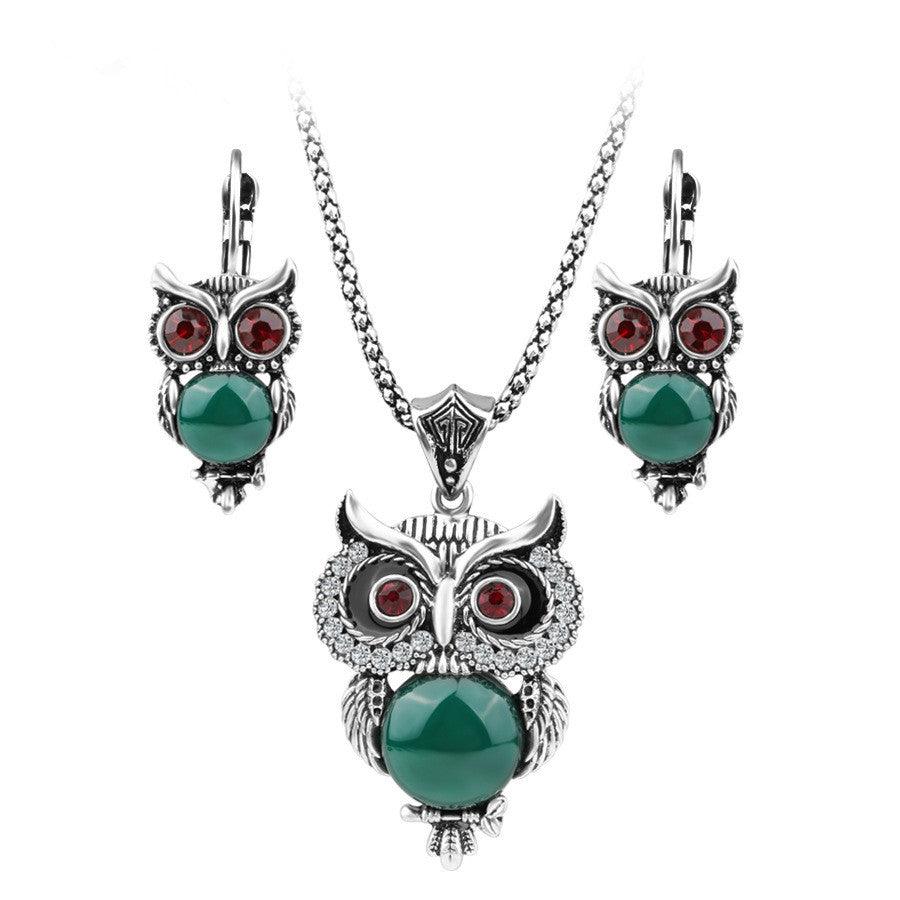 Creative Owl Jewellery Sets - Premium 0 from chiquetrends.com - Just $23! Shop now at chiquetrends.com