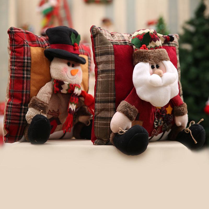 Christmas Doll Pillow - Premium 0 from chiquetrends.com - Just $28! Shop now at chiquetrends.com