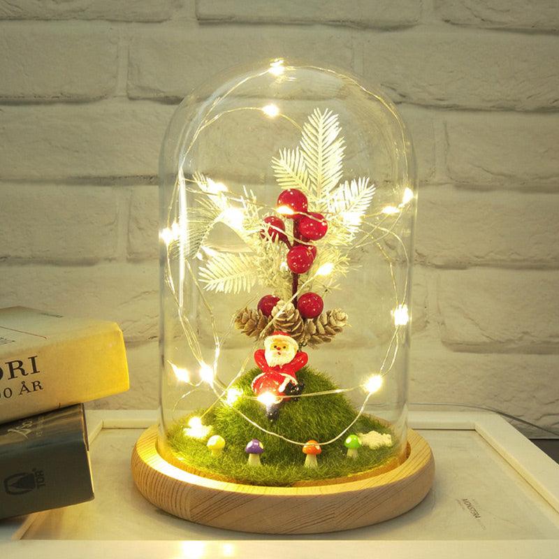 Christmas Tree Glass Cover LED - Premium 0 from chiquetrends.com - Just $17! Shop now at chiquetrends.com