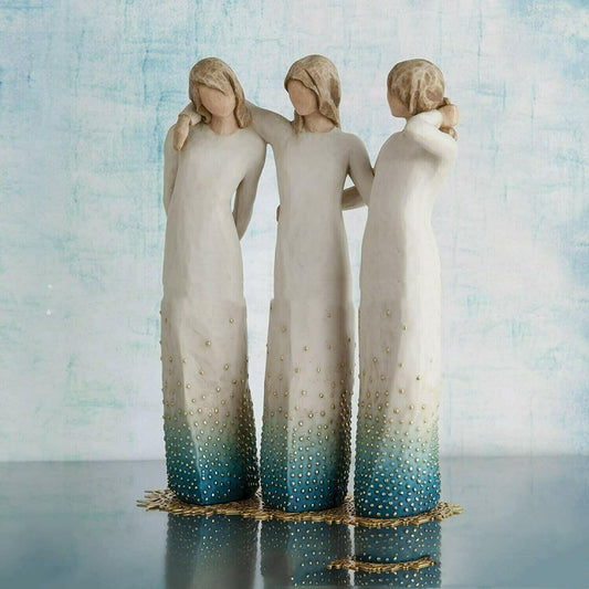 Three Female Resin Sculpture - Premium 0 from chiquetrends.com - Just $39! Shop now at chiquetrends.com