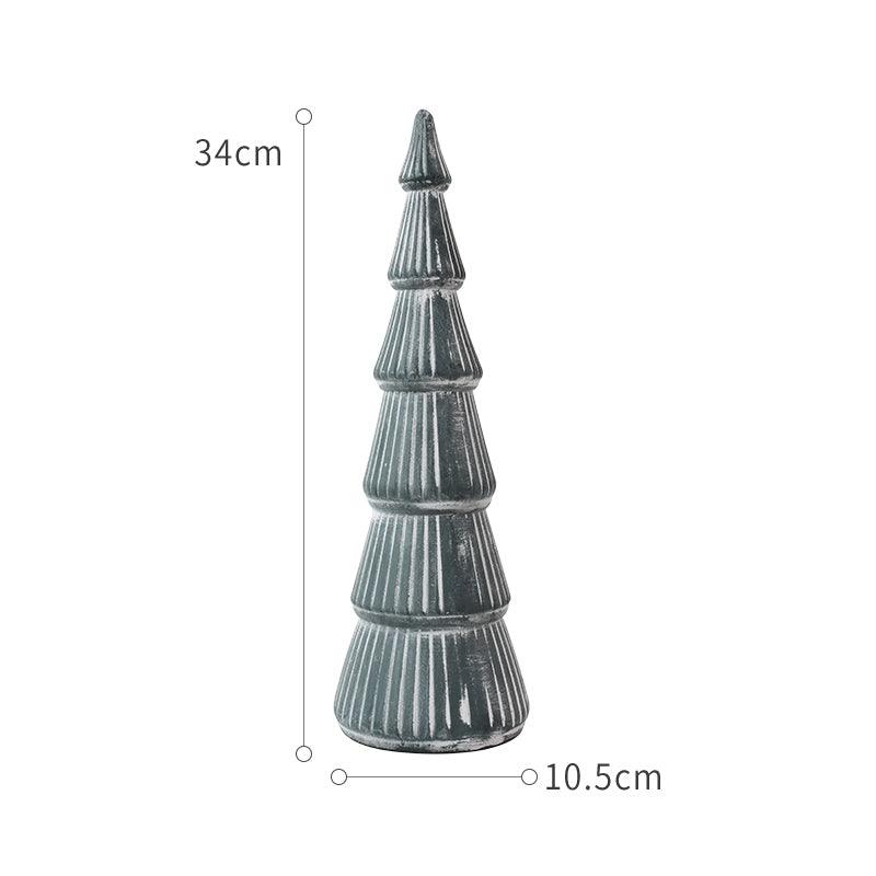 Gray-green Mini Christmas Tree - Premium 0 from chiquetrends.com - Just $23! Shop now at chiquetrends.com