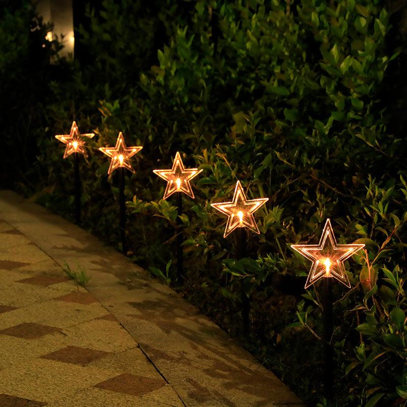 Solar Light Star Snowflake - Premium 0 from chiquetrends.com - Just $23! Shop now at chiquetrends.com