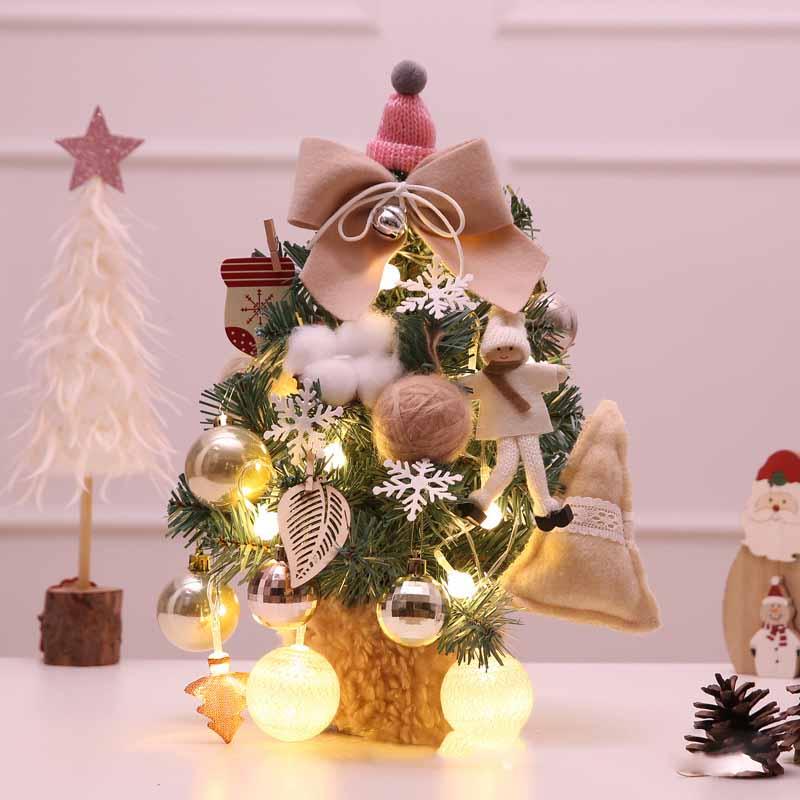 Desktop Mini Christmas Tree - Premium 0 from chiquetrends.com - Just $28! Shop now at chiquetrends.com