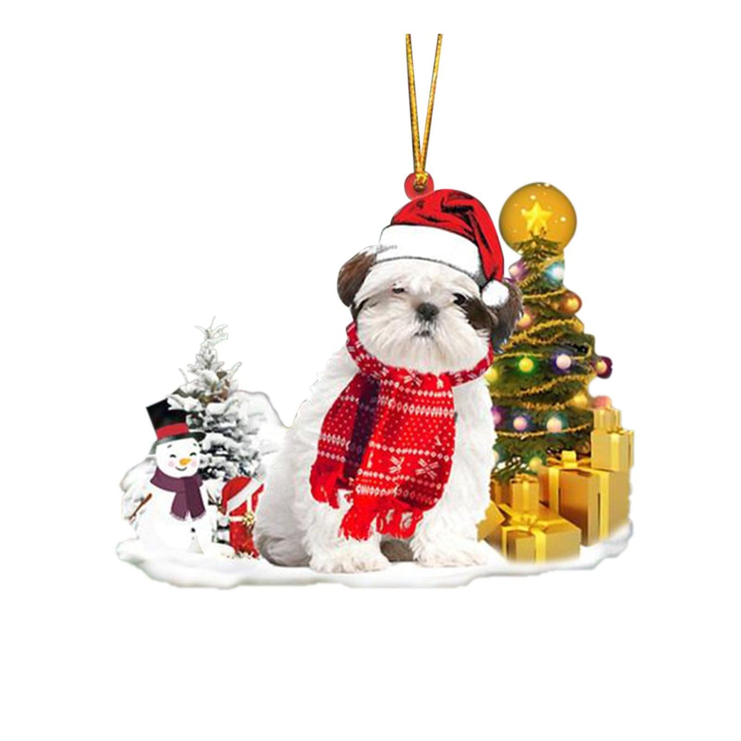 Christmas Family Puppies - Premium 0 from chiquetrends.com - Just $5! Shop now at chiquetrends.com