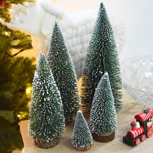 Mini Christmas Tree with Pine - Premium 0 from chiquetrends.com - Just $10! Shop now at chiquetrends.com