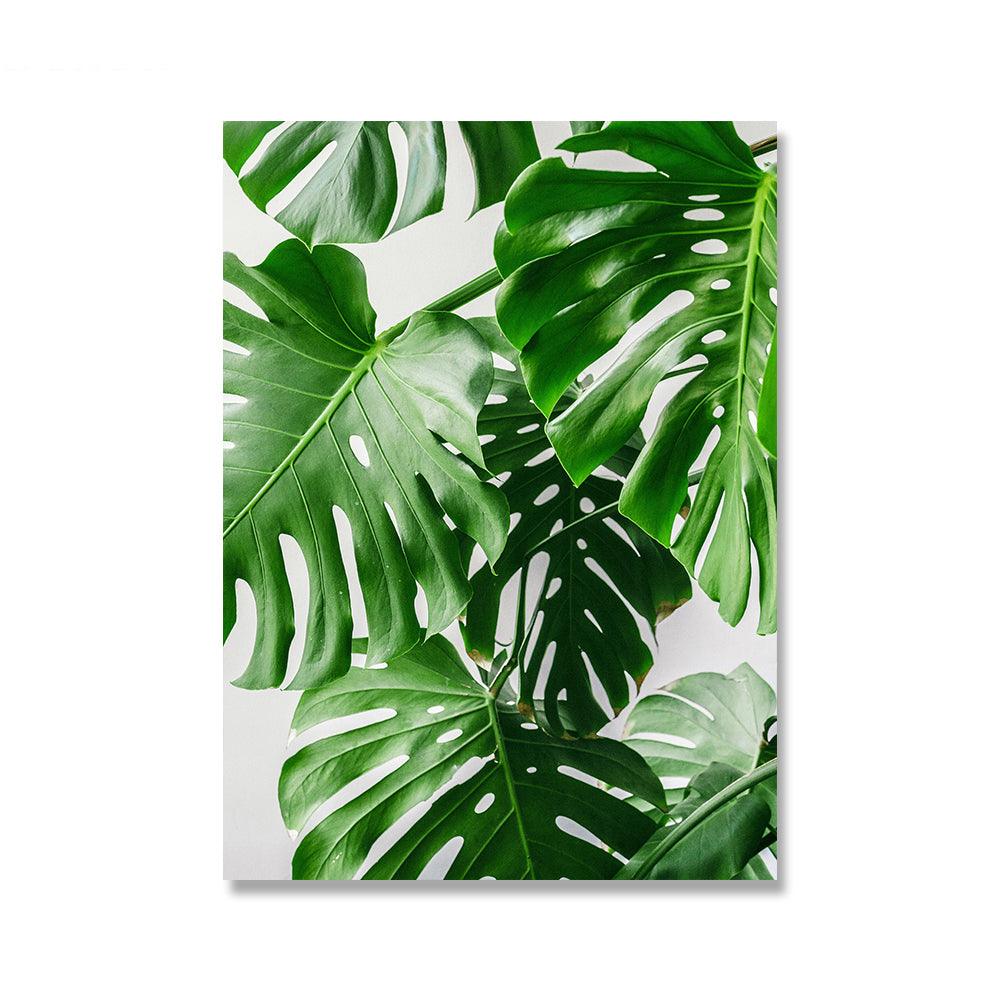 Home Decor Green Plant Canvas - Premium 0 from chiquetrends.com - Just $11! Shop now at chiquetrends.com