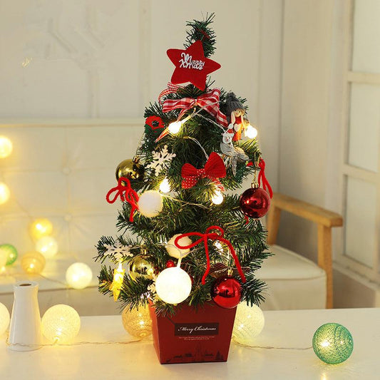 Golden Red Christmas Tree - Premium 0 from chiquetrends.com - Just $26! Shop now at chiquetrends.com