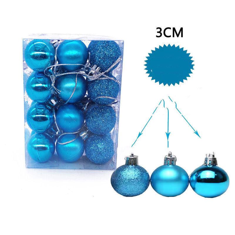 3cm Festive Christmas Ball - Premium 0 from chiquetrends.com - Just $11! Shop now at chiquetrends.com