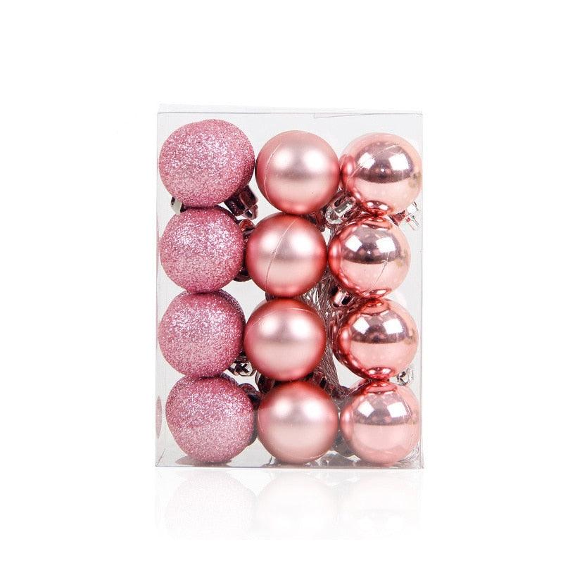 3cm Festive Christmas Ball - Premium 0 from chiquetrends.com - Just $11! Shop now at chiquetrends.com