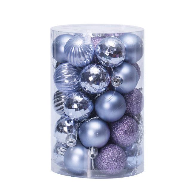 34 Christmas Ball Set 4cm - Premium 0 from chiquetrends.com - Just $15! Shop now at chiquetrends.com