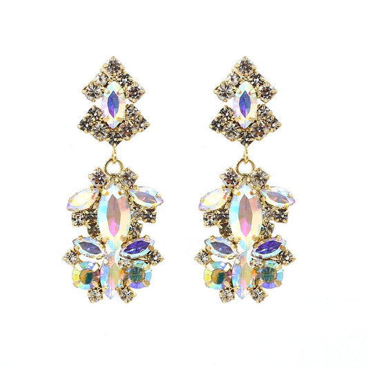 Bohemian diamond earrings with - Premium 0 from chiquetrends.com - Just $16! Shop now at chiquetrends.com