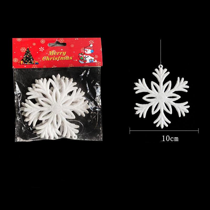 Plastic White Snowflake String - Premium 0 from chiquetrends.com - Just $10! Shop now at chiquetrends.com