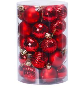 Balls Christmas Tree Decor - Premium 0 from chiquetrends.com - Just $20! Shop now at chiquetrends.com