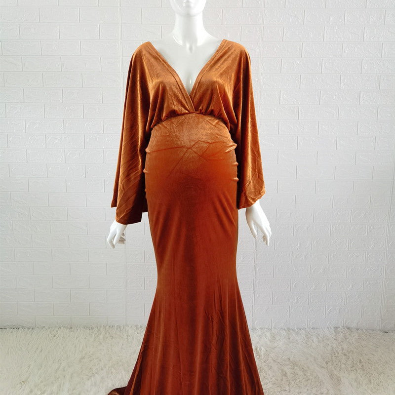 Women's Velvet Boho Maternity - Premium  from chiquetrends.com - Just $122! Shop now at chiquetrends.com