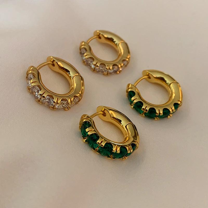 Emerald Thick Mini Ring - Premium 0 from chiquetrends.com - Just $65! Shop now at chiquetrends.com