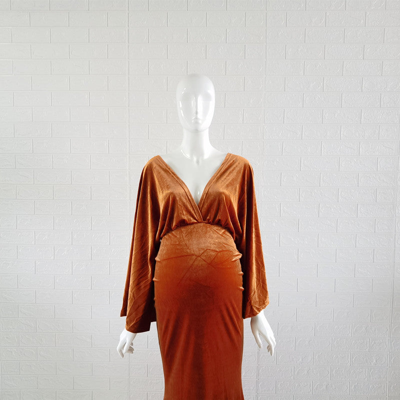 Women's Velvet Boho Maternity - Premium  from chiquetrends.com - Just $122! Shop now at chiquetrends.com