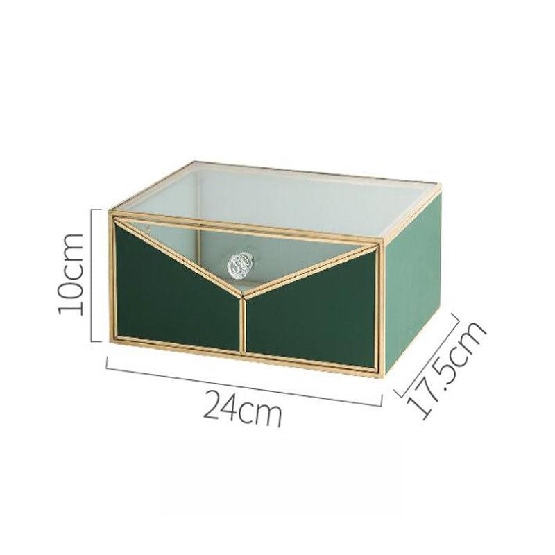 Dark green cosmetic rack - Premium 0 from chiquetrends.com - Just $21! Shop now at chiquetrends.com