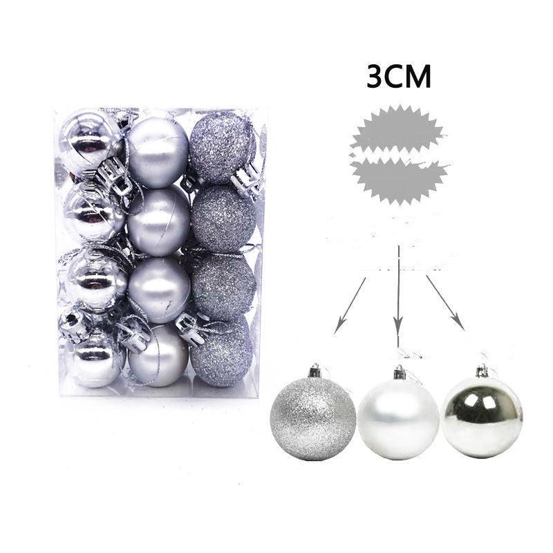 3cm Festive Christmas Ball - Premium 0 from chiquetrends.com - Just $11! Shop now at chiquetrends.com