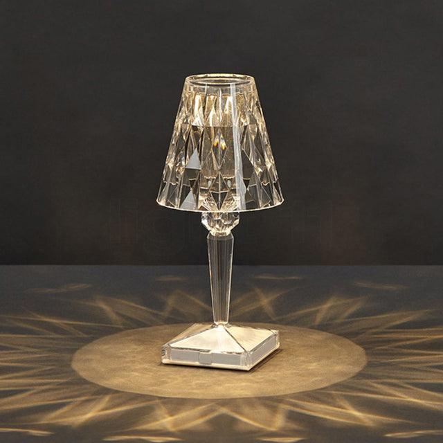 Portable Diamond Table Lamp - Premium 0 from chiquetrends.com - Just $28! Shop now at chiquetrends.com