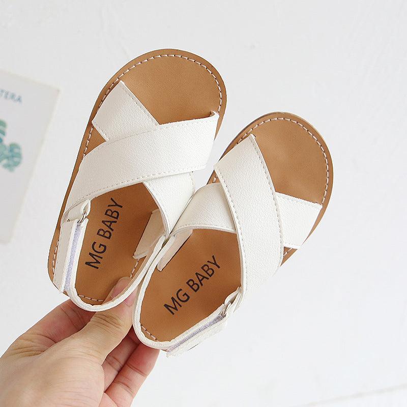 Older kids cross slip sandals - Premium Kids wear from chiquetrends.com - Just $11! Shop now at chiquetrends.com