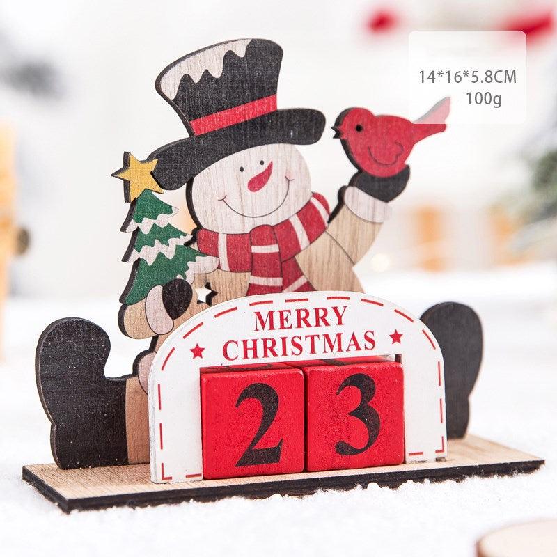 Christmas gift calendar scene - Premium 0 from chiquetrends.com - Just $14! Shop now at chiquetrends.com