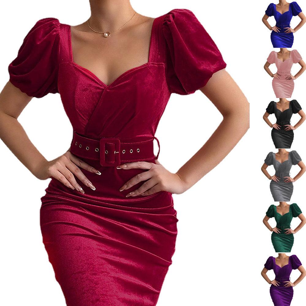 Women's Corset Low Neck Puff - Premium 4 from chiquetrends.com - Just $26! Shop now at chiquetrends.com