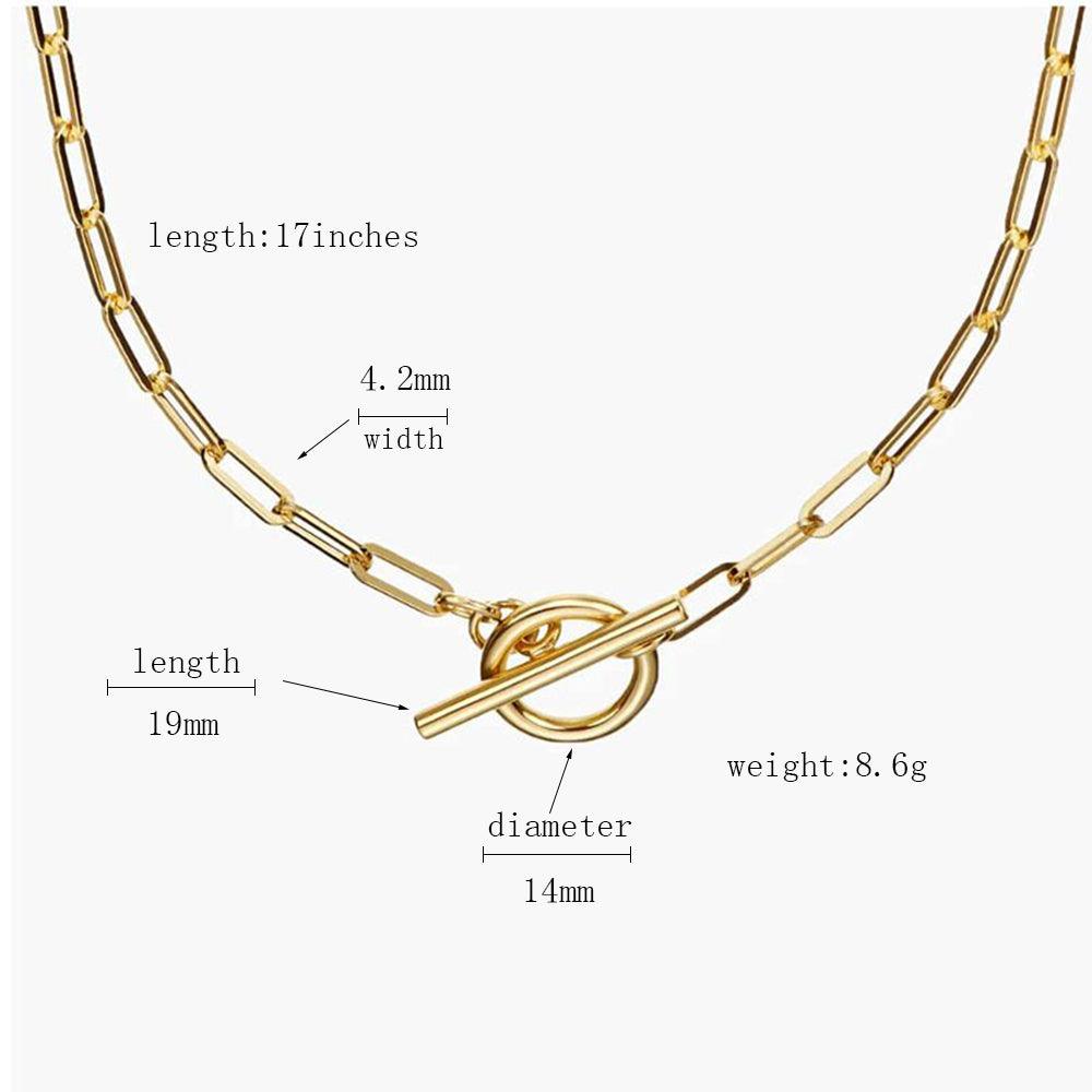 18K Gold Plated Stainless - Premium Accessories from chiquetrends.com - Just $13! Shop now at chiquetrends.com