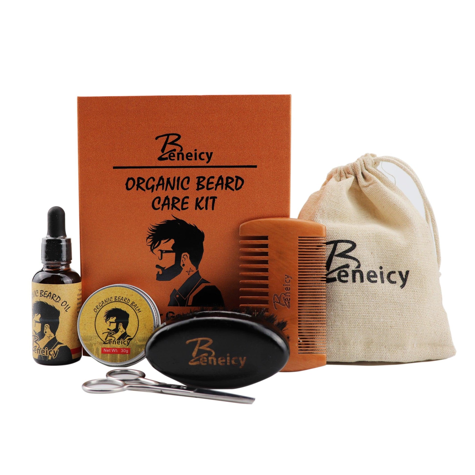 Beard Grooming Oil Kit 100% - Premium Mens Beauty from chiquetrends.com - Just $25! Shop now at chiquetrends.com