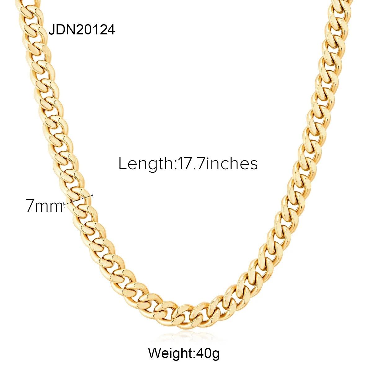 18K Gold Plated Stainless - Premium Accessories from chiquetrends.com - Just $13! Shop now at chiquetrends.com