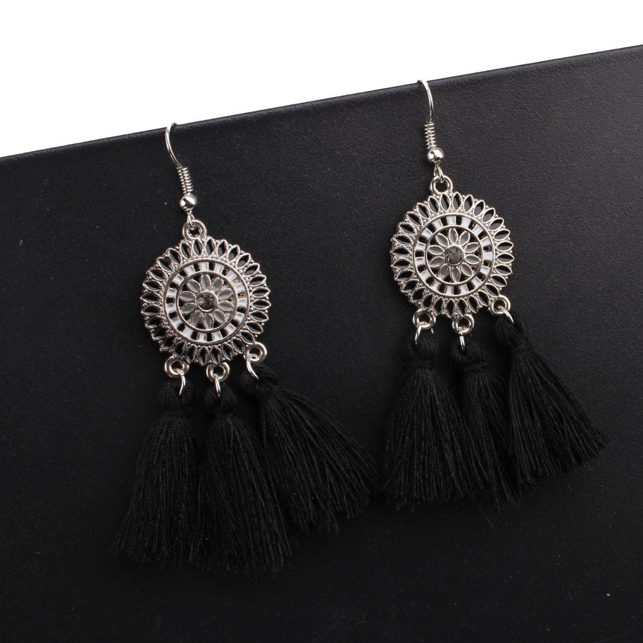 Bohemian tassel earrings - Premium Earrings from chiquetrends.com - Just $12! Shop now at chiquetrends.com