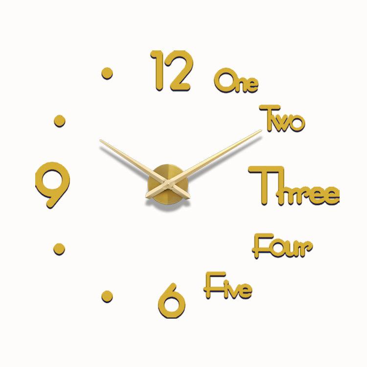 3D home decor wall clock - Premium Clocks from chiquetrends.com - Just $23! Shop now at chiquetrends.com