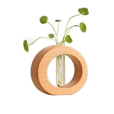 Hydroponic Wooden Flower Pot - Premium Flowers from chiquetrends.com - Just $19! Shop now at chiquetrends.com