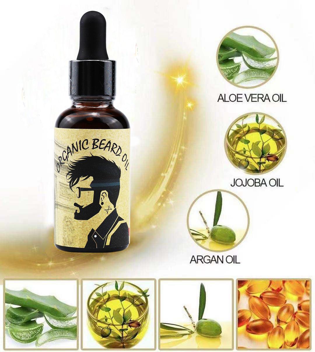 Beard Grooming Oil Kit 100% - Premium Mens Beauty from chiquetrends.com - Just $25! Shop now at chiquetrends.com