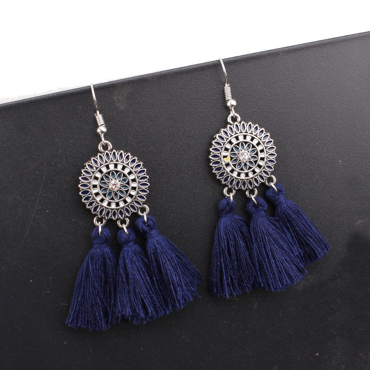 Bohemian tassel earrings - Premium Earrings from chiquetrends.com - Just $12! Shop now at chiquetrends.com