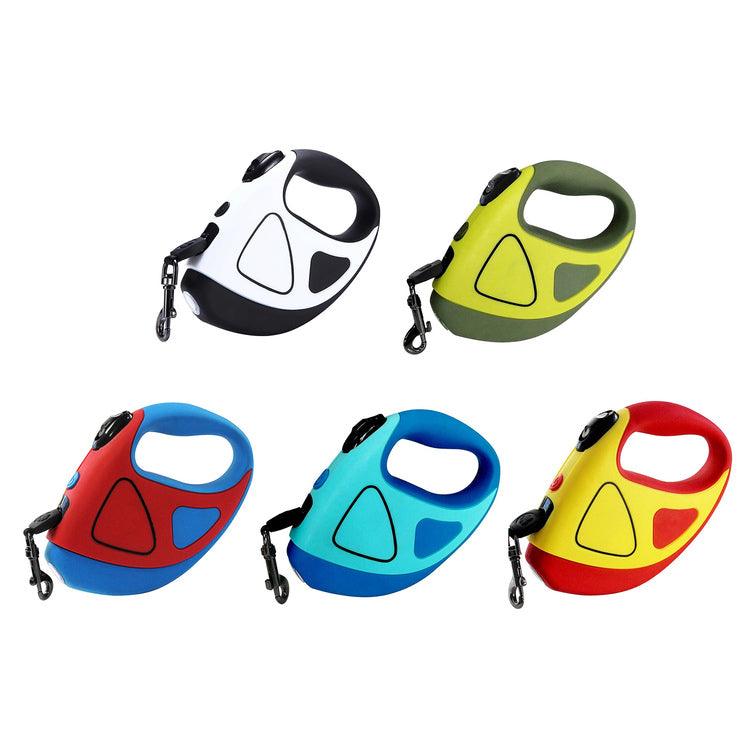 Led Automatic & Retractable - Premium Pet Leashes from chiquetrends.com - Just $38! Shop now at chiquetrends.com